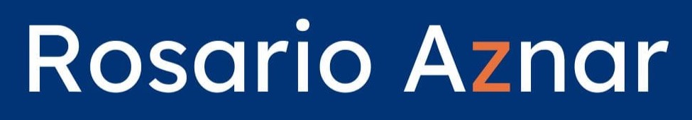 Logo de la web de Rosario Aznar